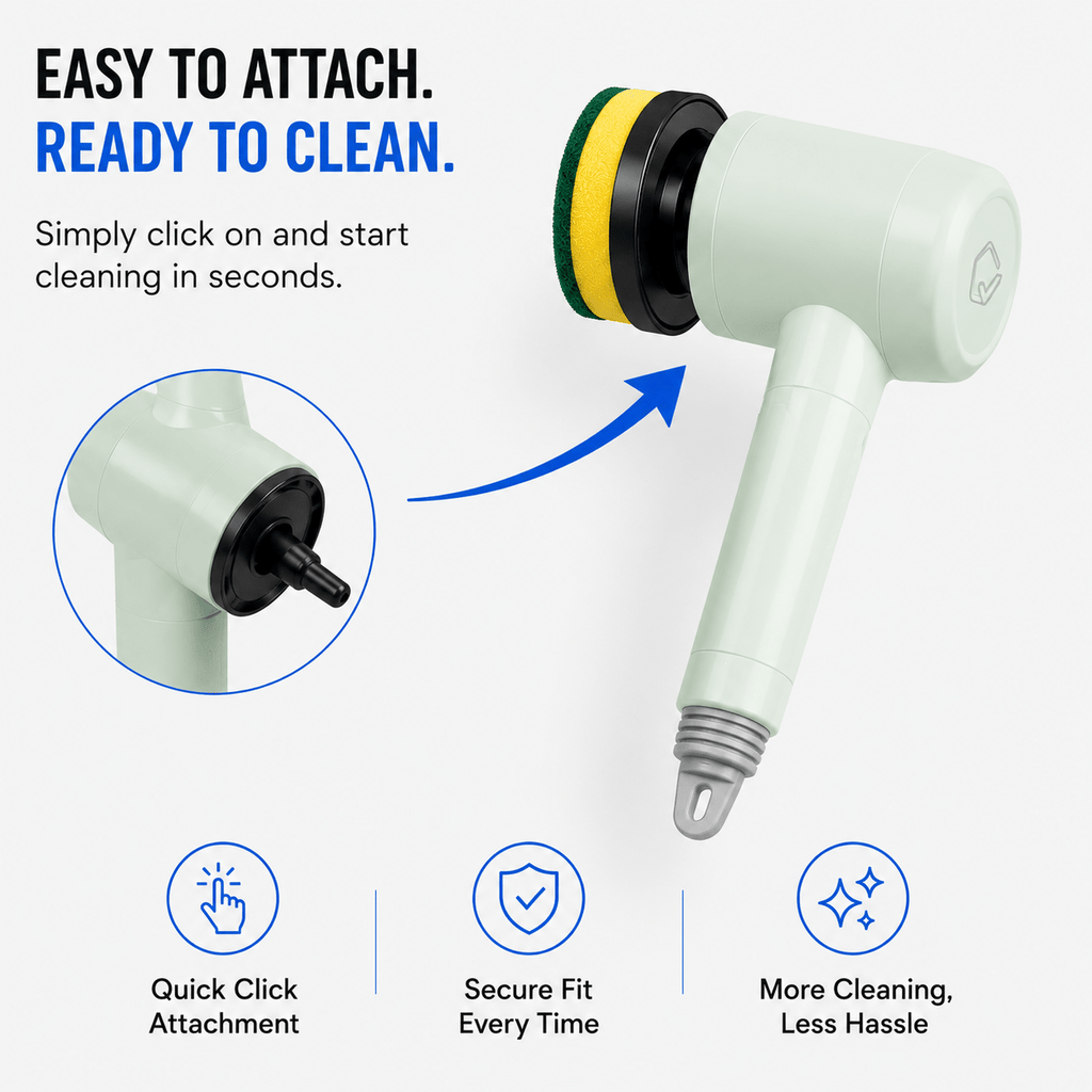 ScrubFlow™ Replacement Brush Heads - HomeSolved